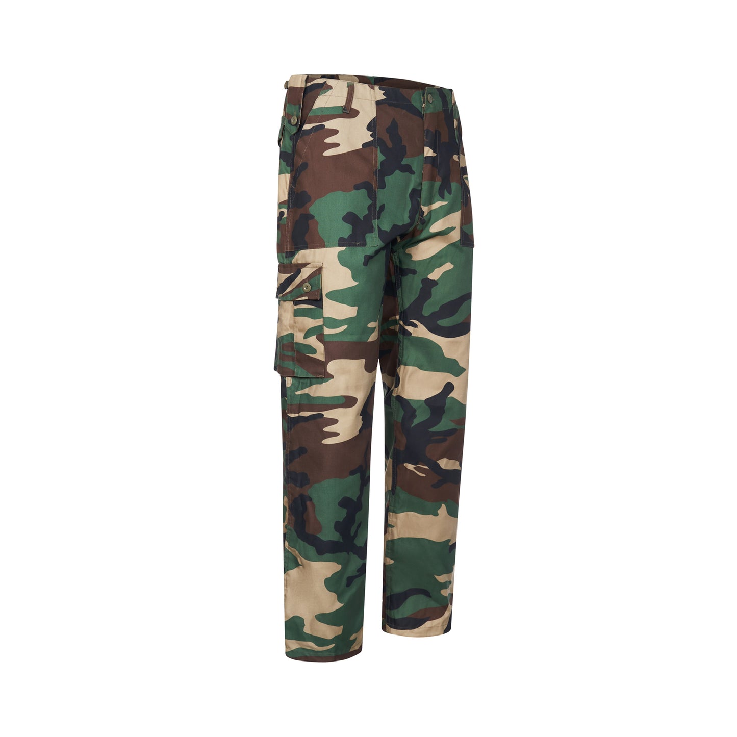 Combat Cargo Trouser 6 Pocket Woodland Camo