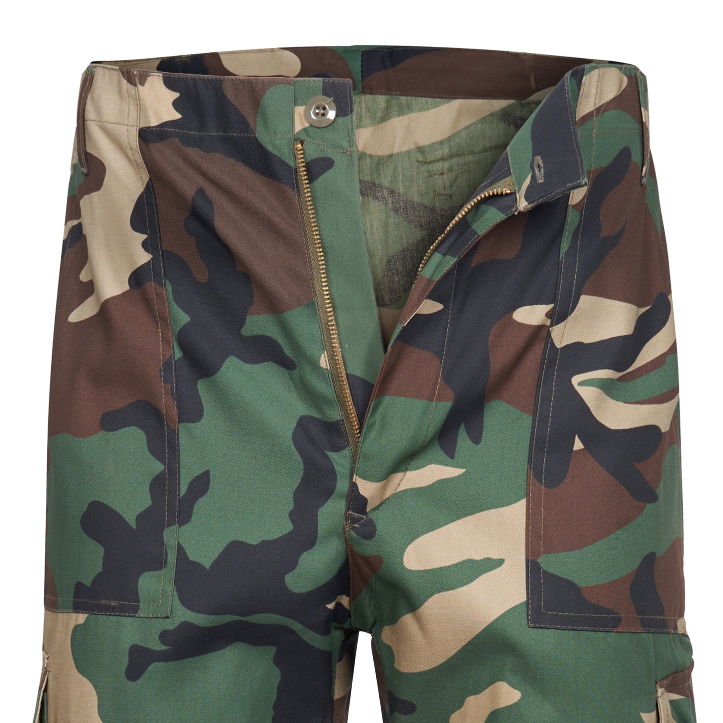 Combat Cargo Trouser 6 Pocket Woodland Camo