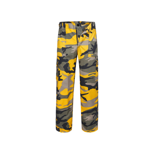 Combat Cargo Trouser 6 Pocket Yellow Camo