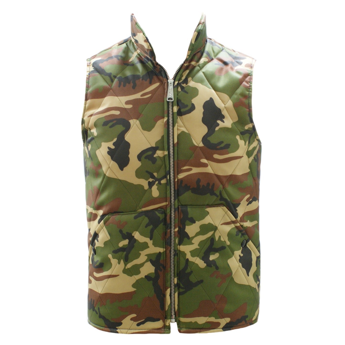 Body Warmer Army Combat Padded Gilet Military Vest Woodland Camo