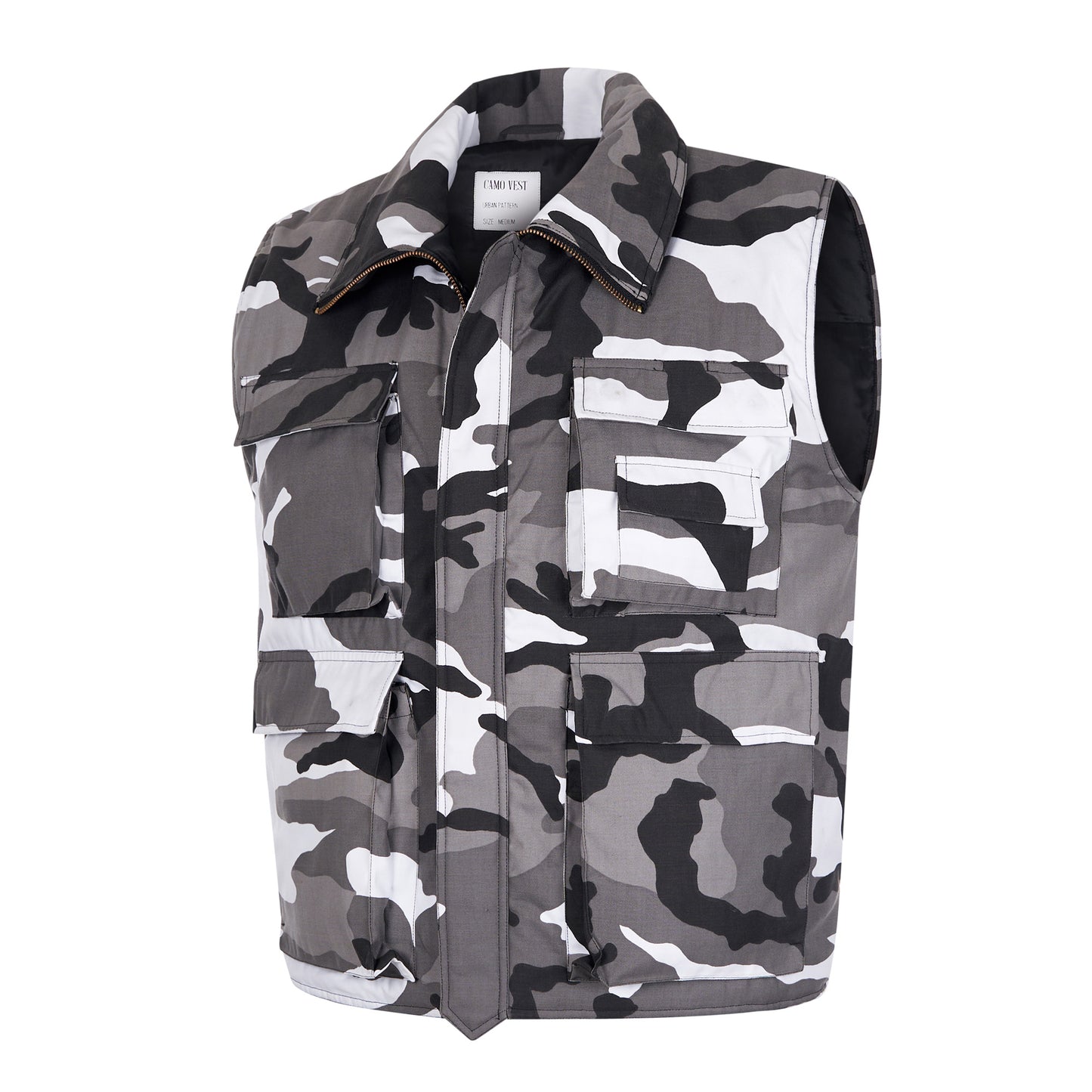 Body Warmer Army Combat Padded Gilet Military Vest Urban Camo