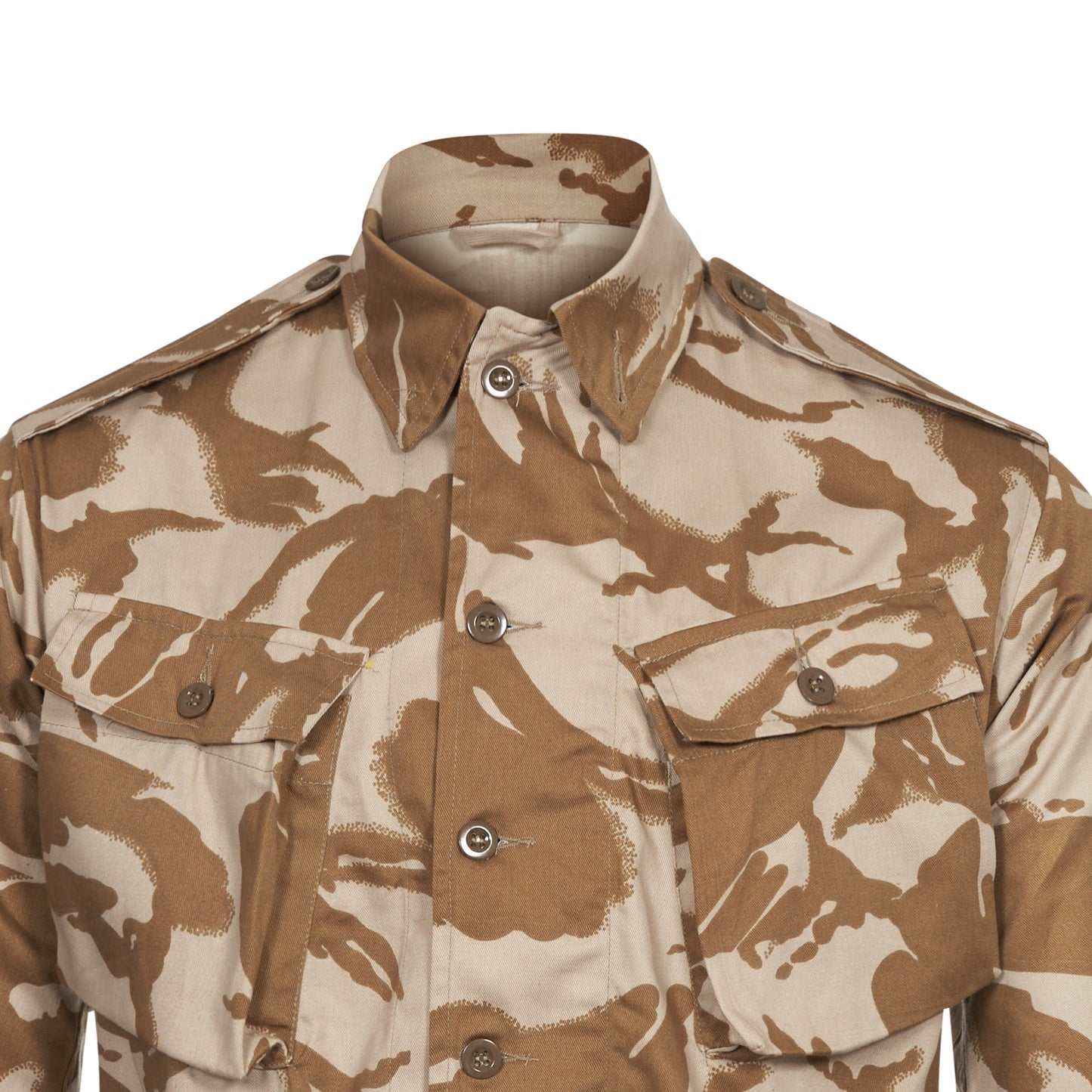 Original British Army Jacket DPM Camo Shirt Desert Camo