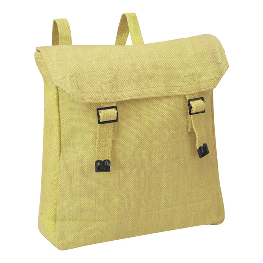 Army Backpack Military Vintage Style Canvas Haversack Large Khaki