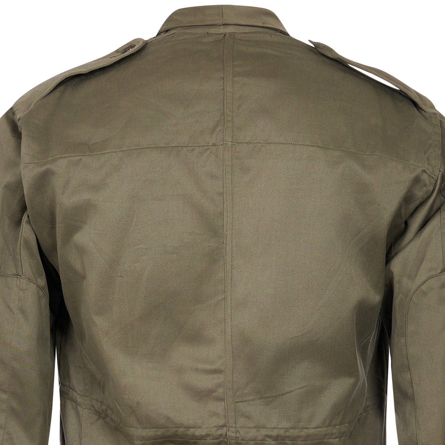 Original French Army Jacket Military Field Coat Olive