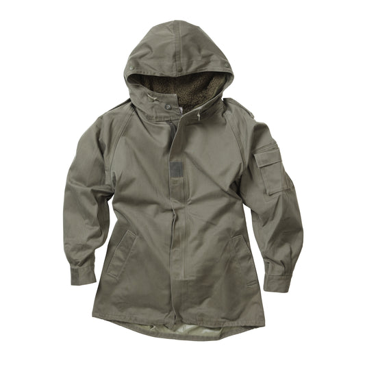 Army Parka Original French Military Vintage Parka with Liner Olive