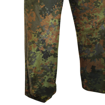 Waterproof Trousers German Bundeswehr Bib & Brace New Flecktarn Camo