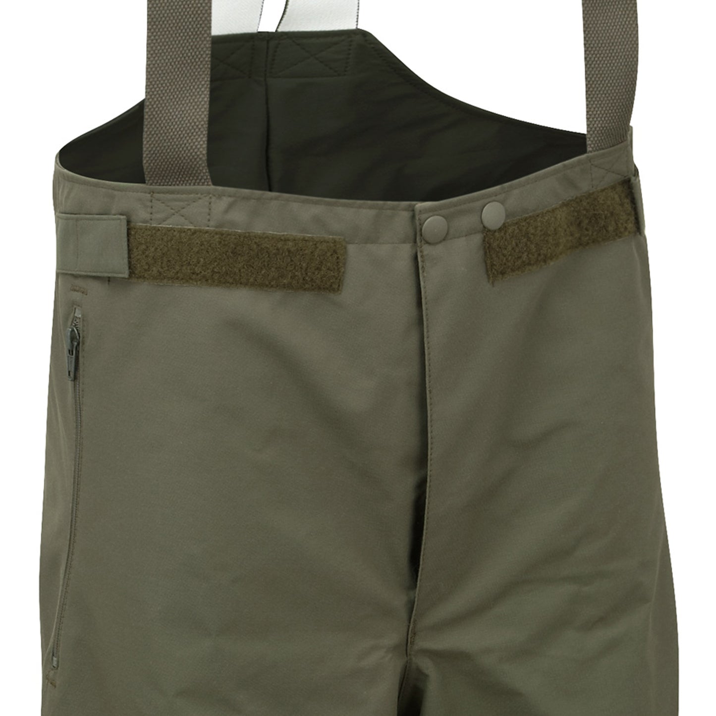 Waterproof Trousers German Bundeswehr Bib & Brace New Olive