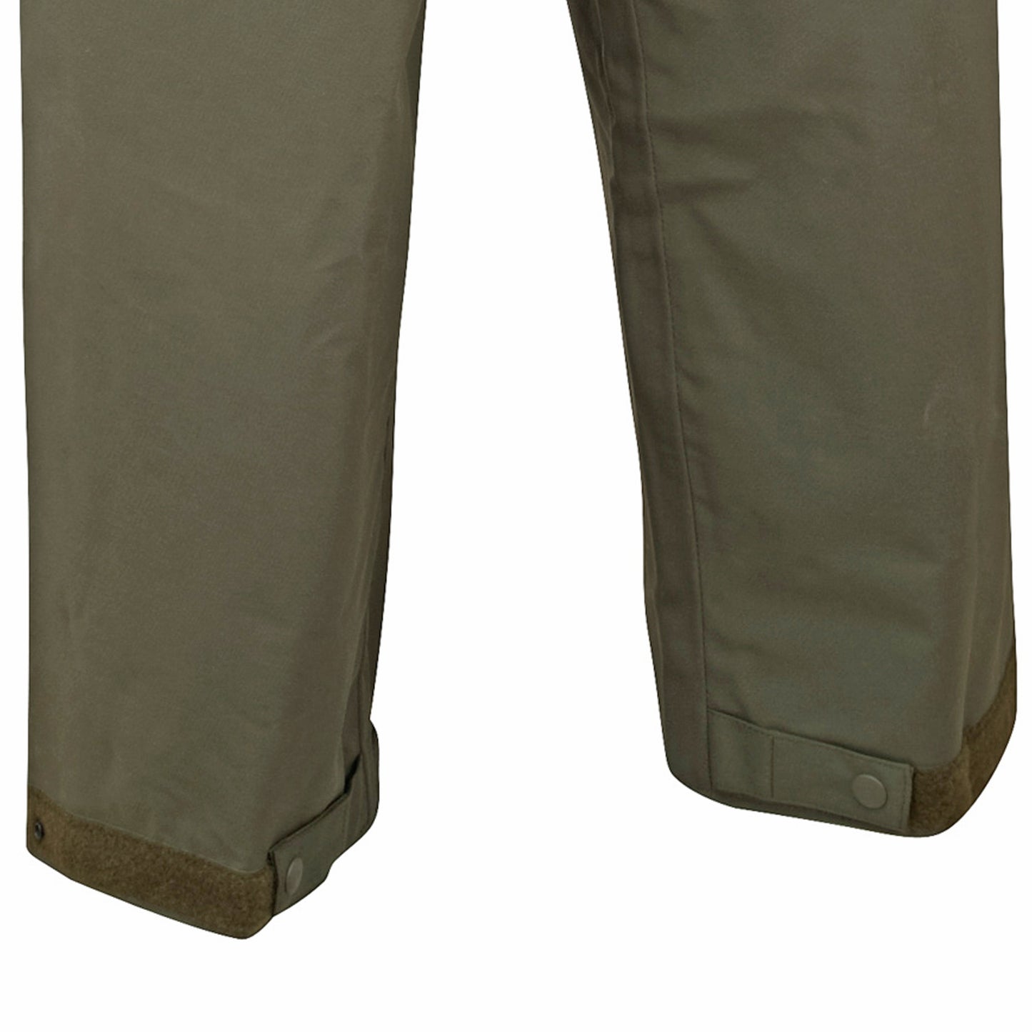 Waterproof Trousers German Bundeswehr Bib & Brace Used Olive