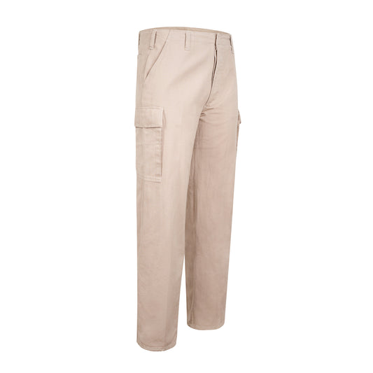 Moleskin Trousers Work Cotton Pants Beige