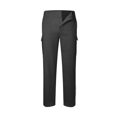 Moleskin Trousers Work Cotton Pants Black