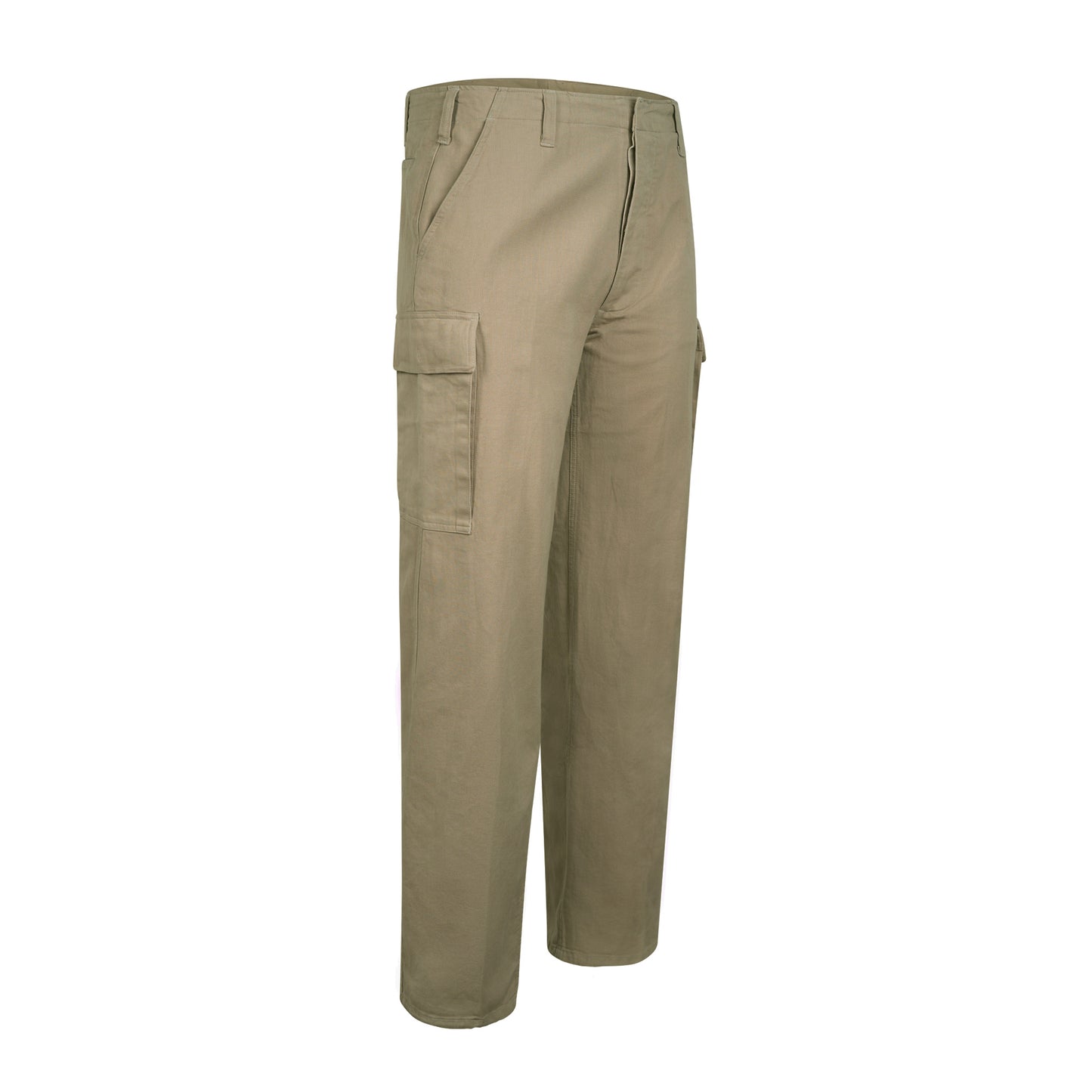 Moleskin Trousers Work Cotton Pants Olive