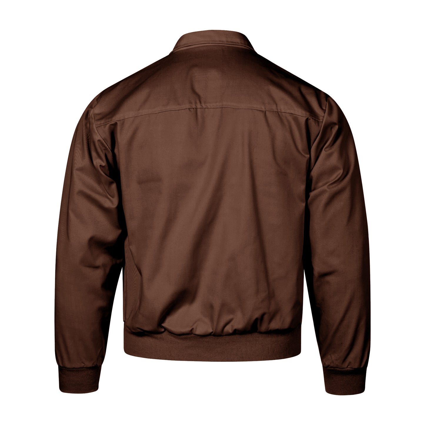 Harrington Bomber Jacket Tartar Lining Brown