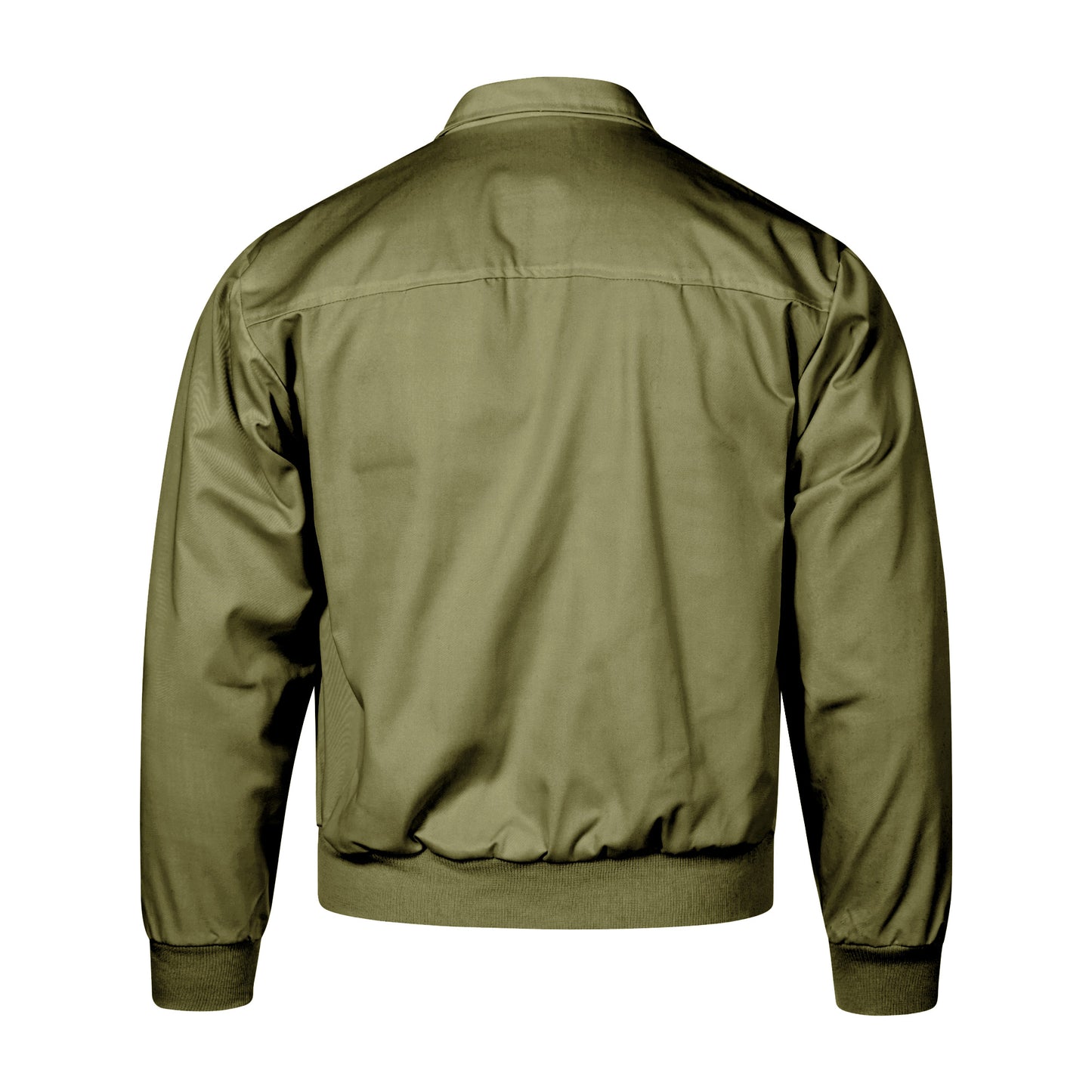 Harrington Bomber Jacket Tartar Lining Olive