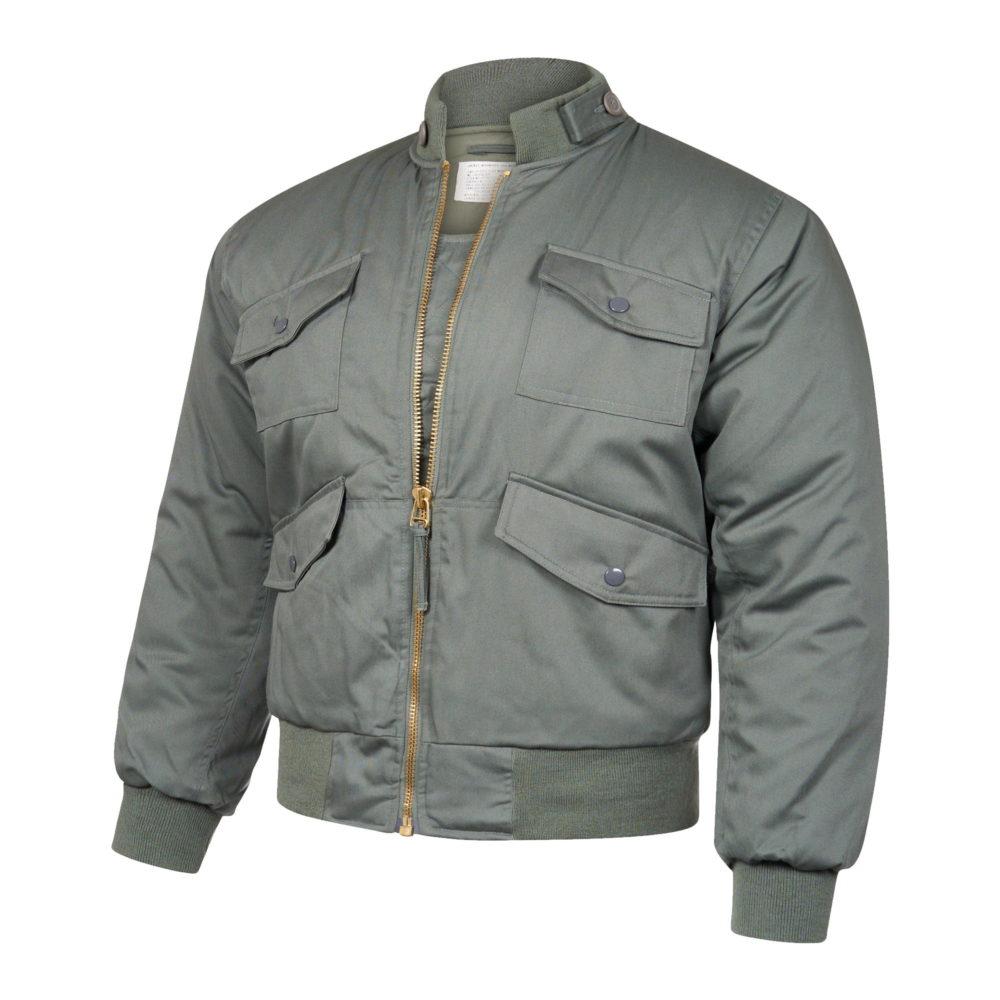 Flight Jacket Padded Helicopter Pilot Bomber Grey – Army & Outdoors