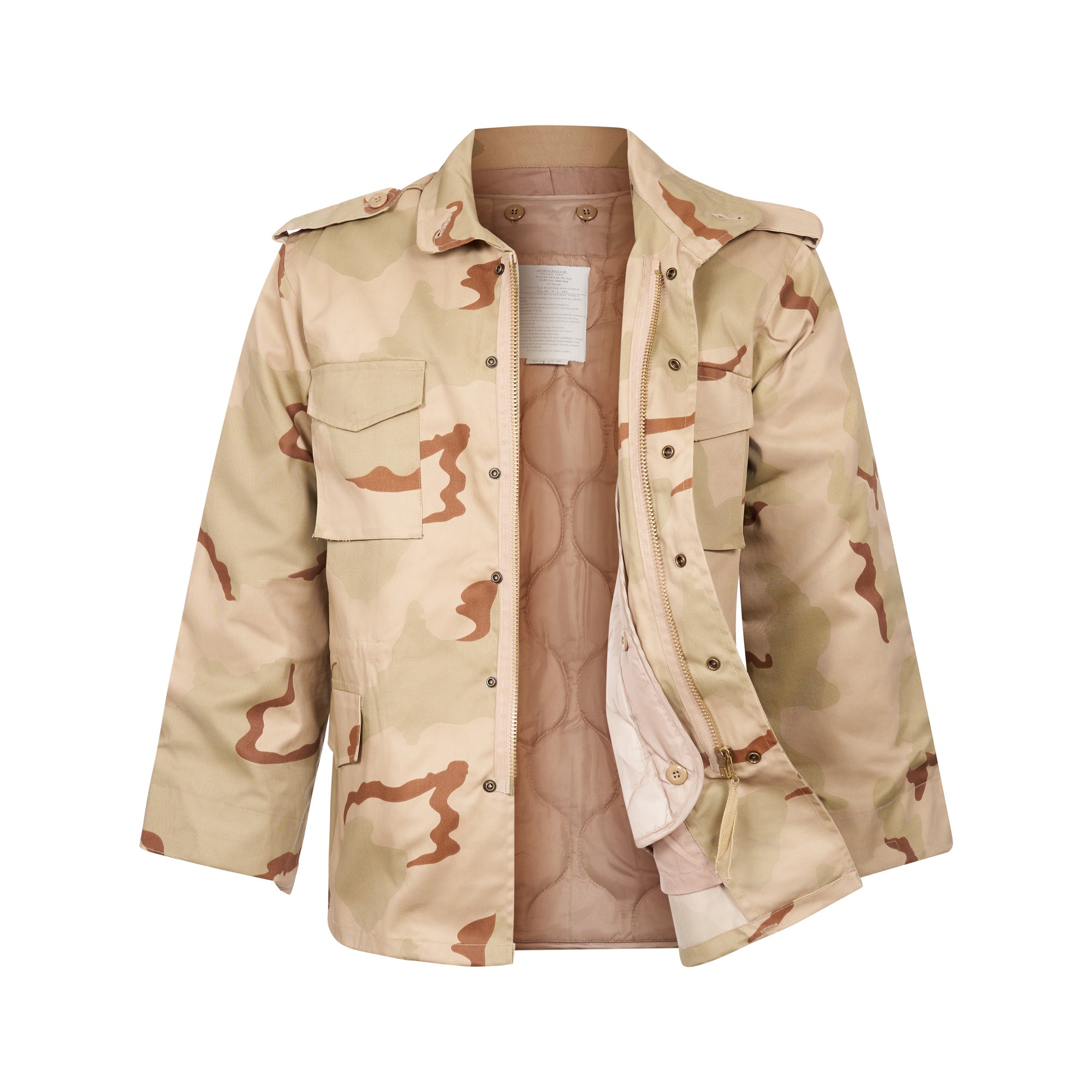 M65 Field Jacket Lined US Tri Desert – Army & Outdoors