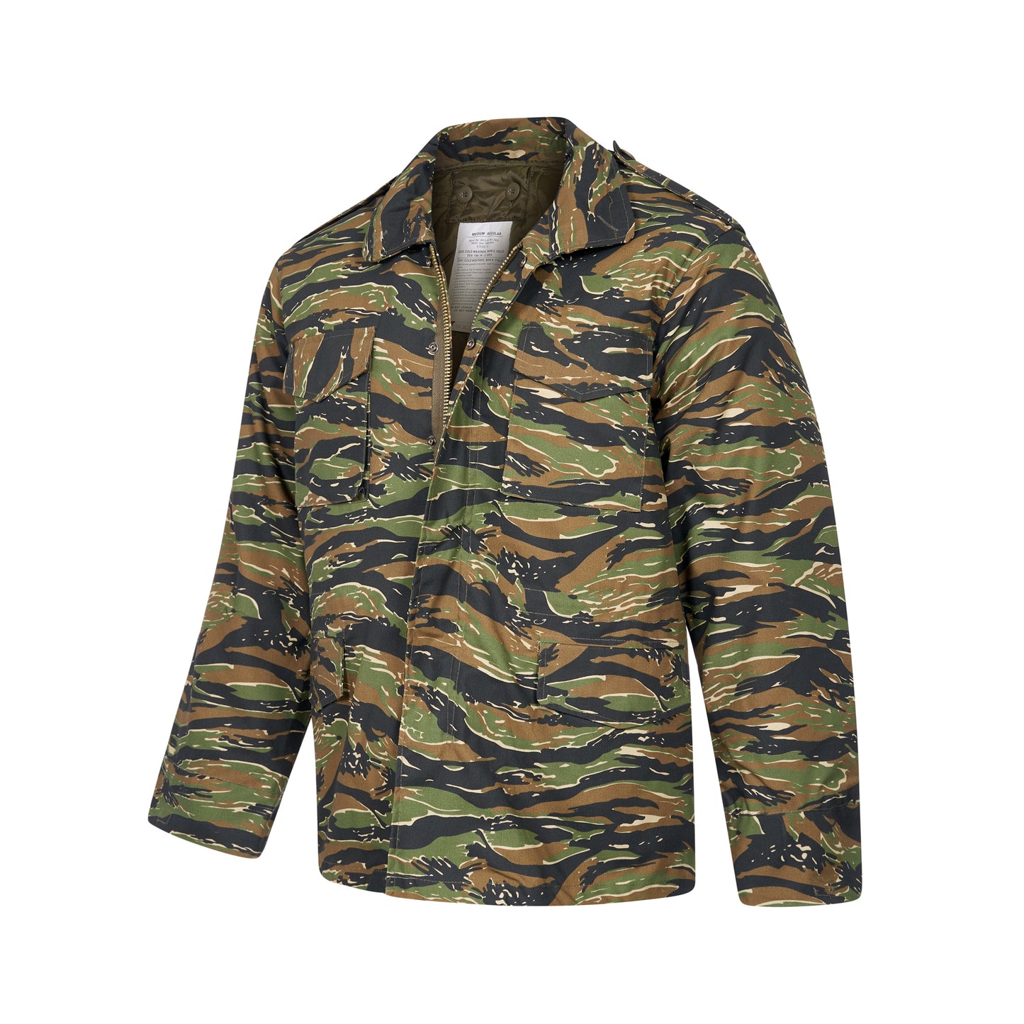 M65 Field Jacket Lined Tiger Camo