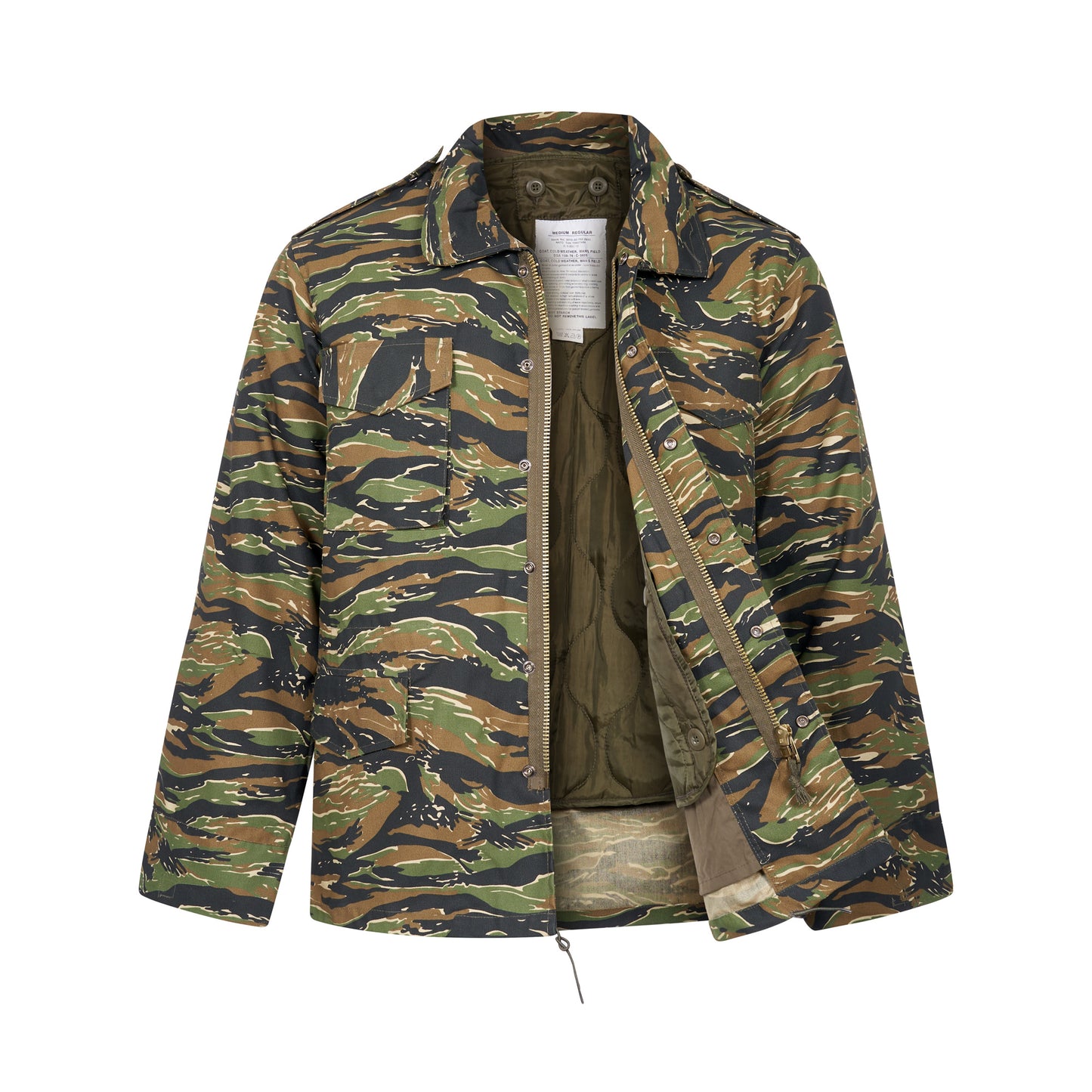 M65 Field Jacket Lined Tiger Camo