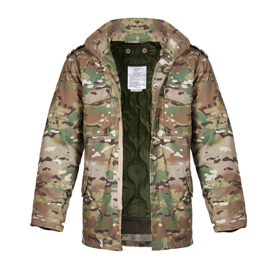 M65 Jacket Military Combat MTP Multicam with Liner Multi Camo