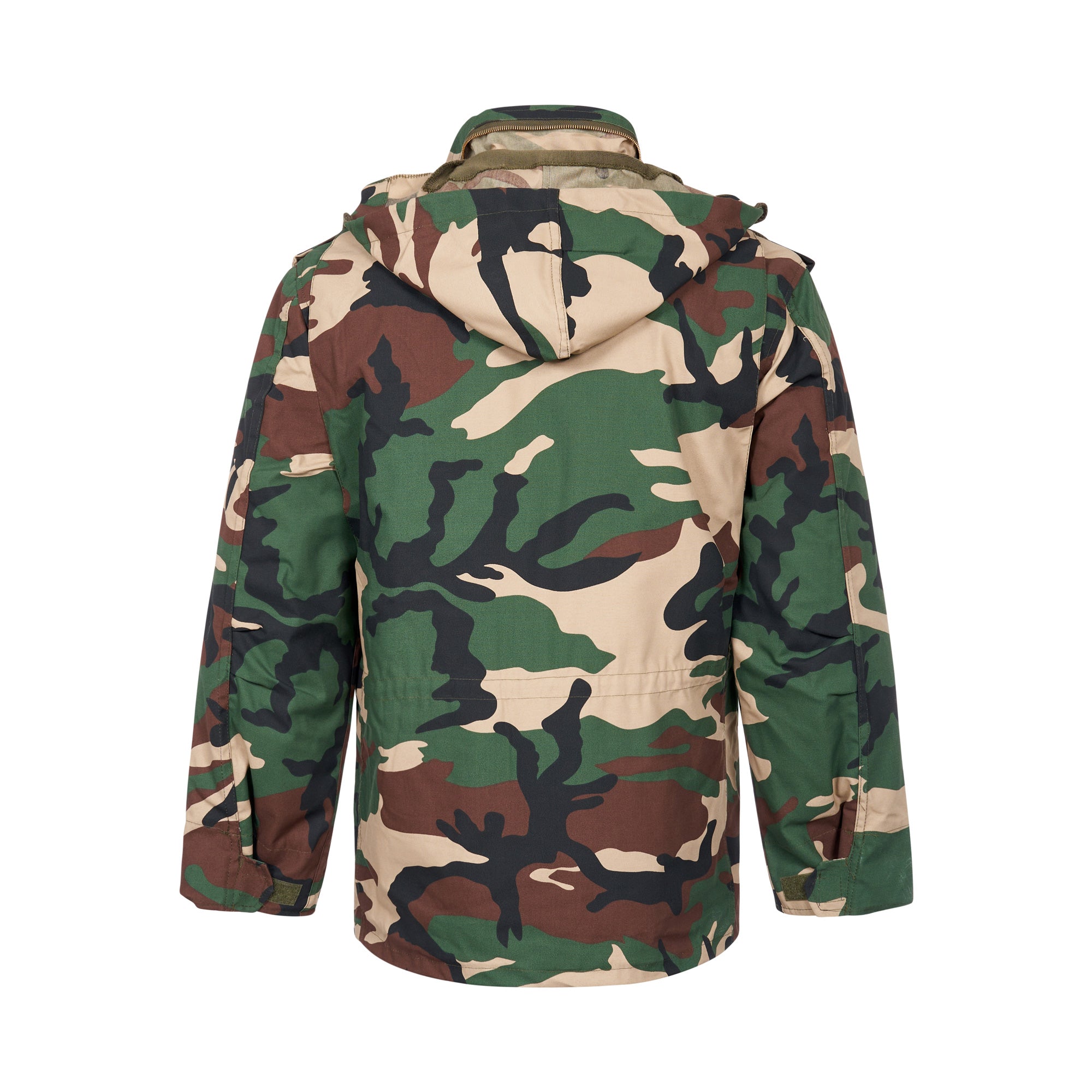 84’ Military Woodland Camo Field store Jacket