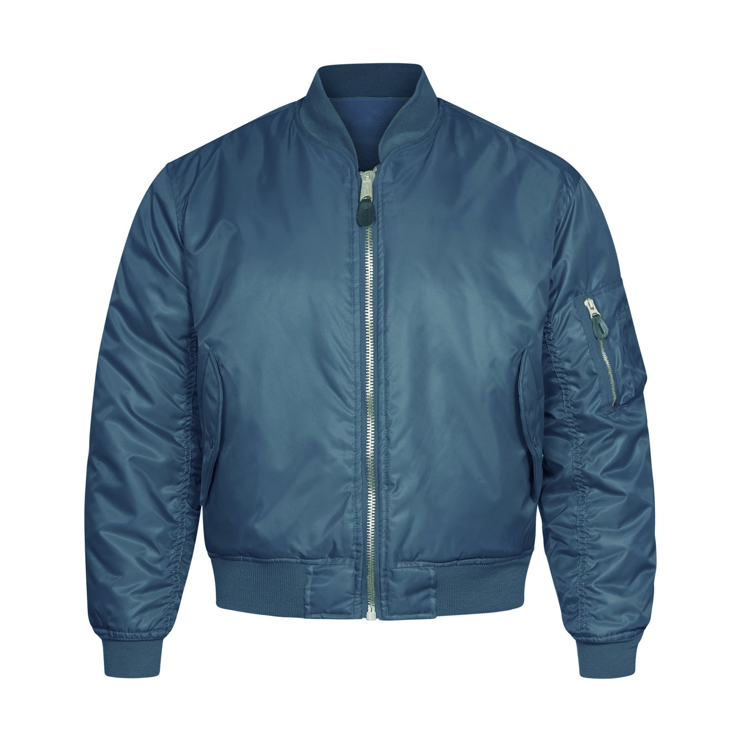 Bomber Jacket MA1 Padded Flight Coat Navy