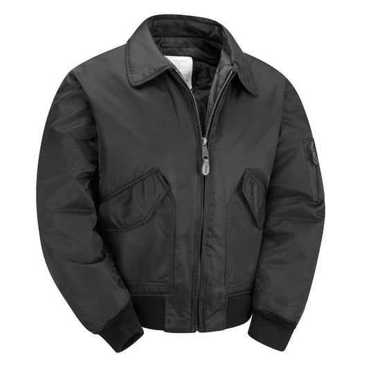 Bomber Jacket Flight Padded Coat Cobles MA2 CWU Black