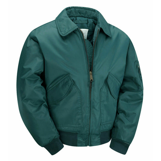 Bomber Jacket Flight Padded Coat Cobles MA2 CWU Teal Blue