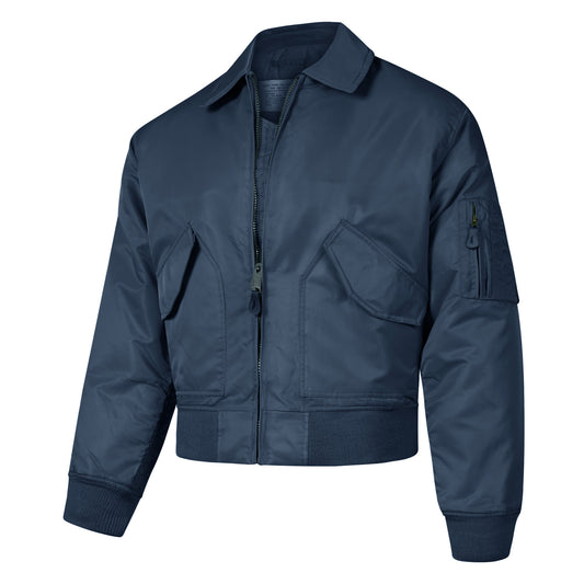 Bomber Jacket Flight Padded Coat MA2 CWU Blue