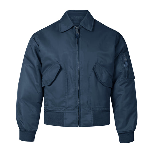 Bomber Jacket Flight Padded Coat MA2 CWU Navy