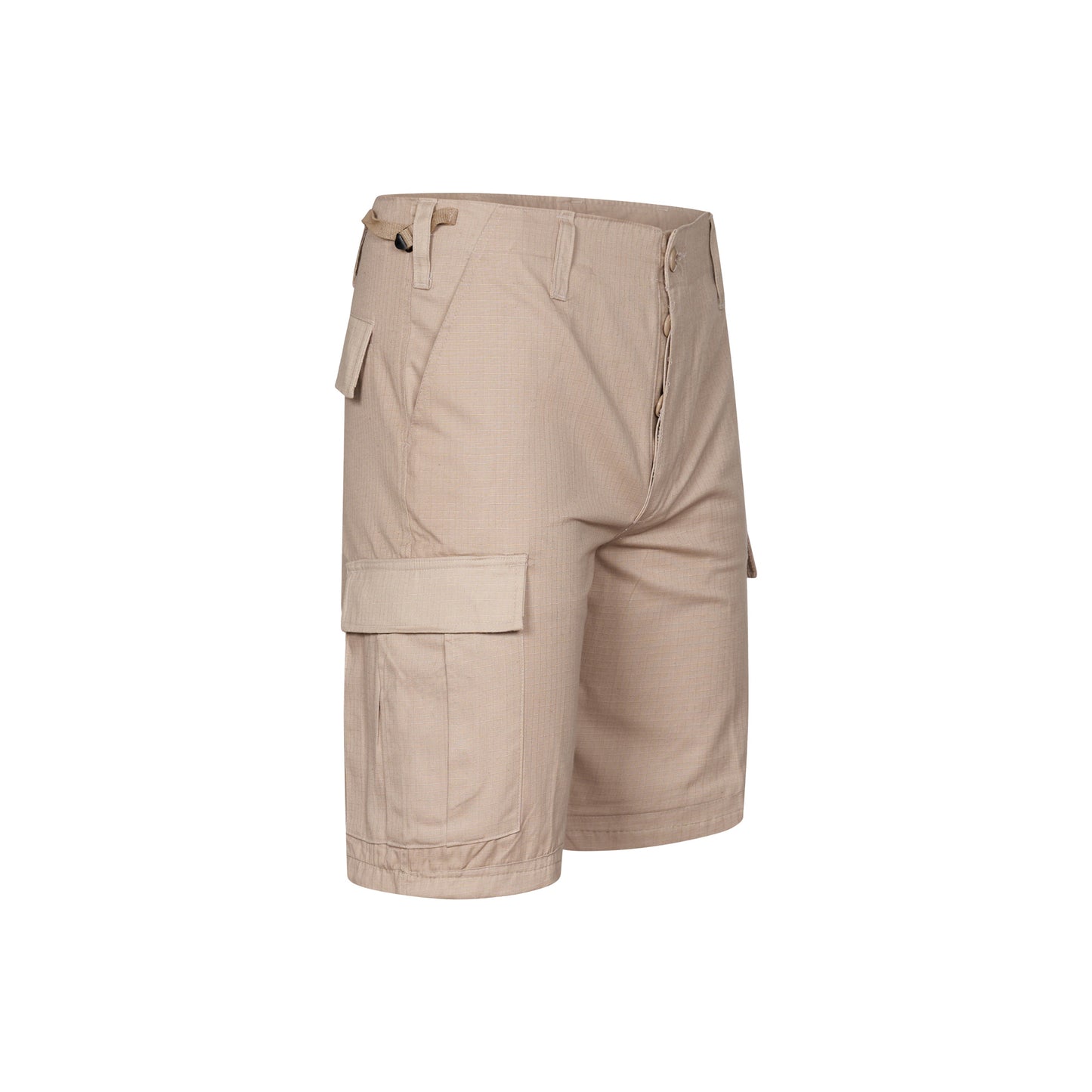 Combat Short Army Multi Pocket Ripstop Cargo Beige