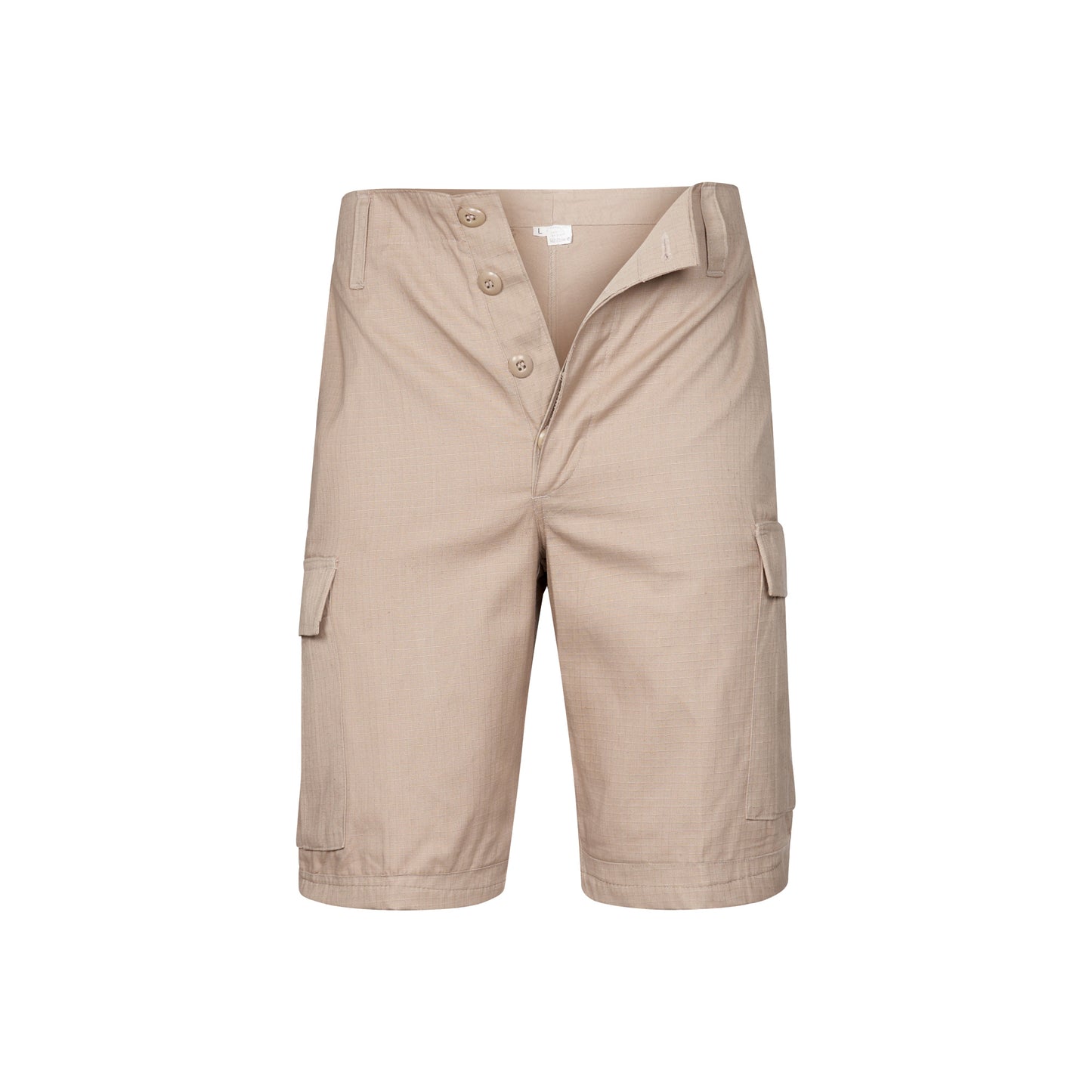 Combat Short Army Multi Pocket Ripstop Cargo Beige