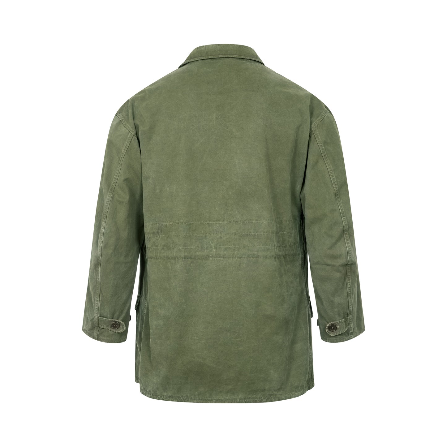 Original Dutch Army NATO Jacket Military Vintage Surplus Field Coat Olive