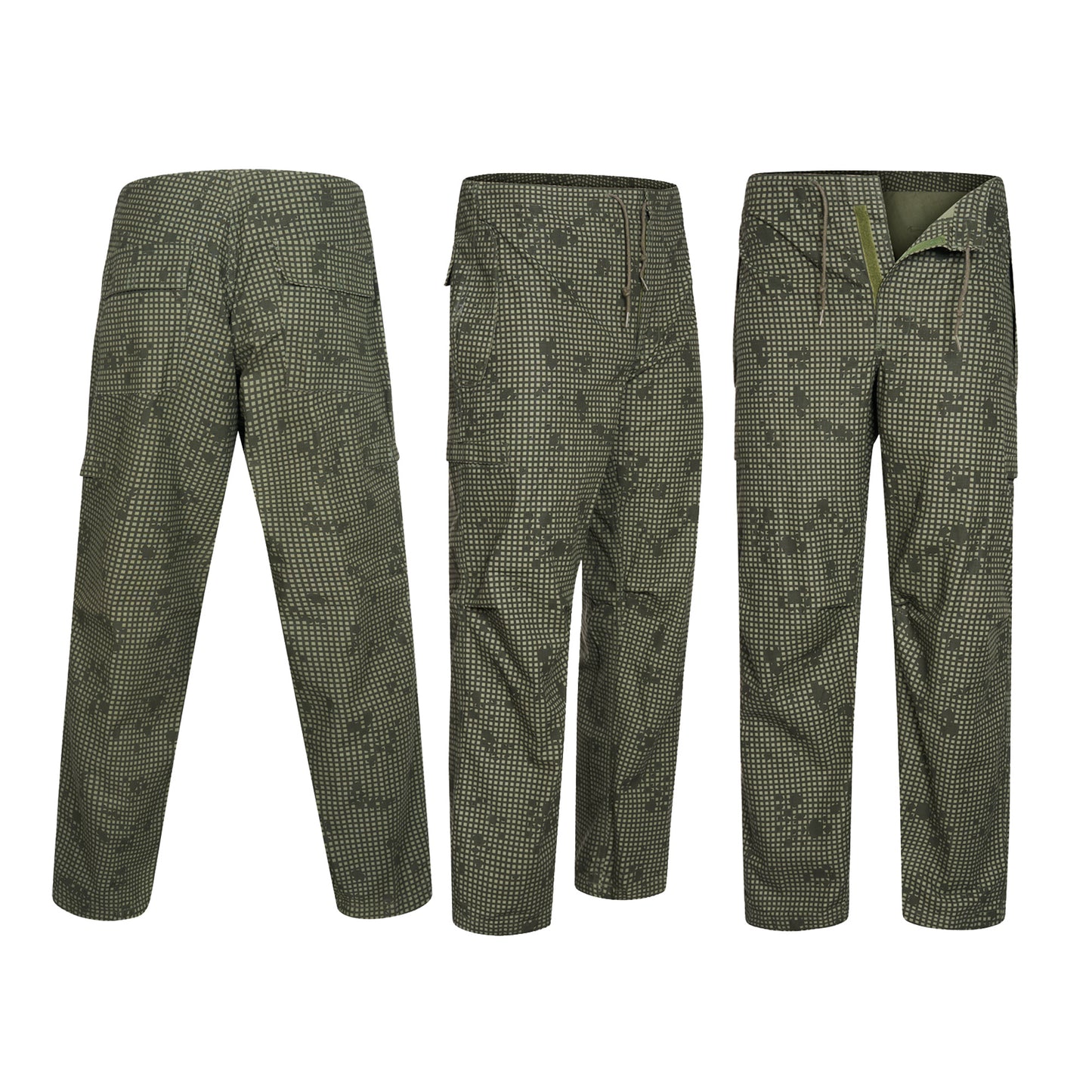 US Army Trousers Vintage Over Pants Olive