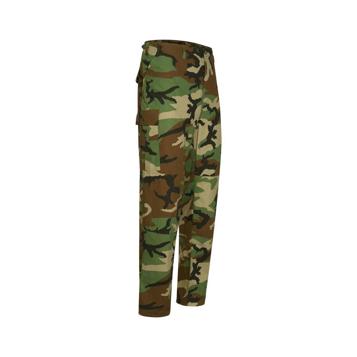 Army Trousers Original US Ripstop Combat Pants New Woodland Camo