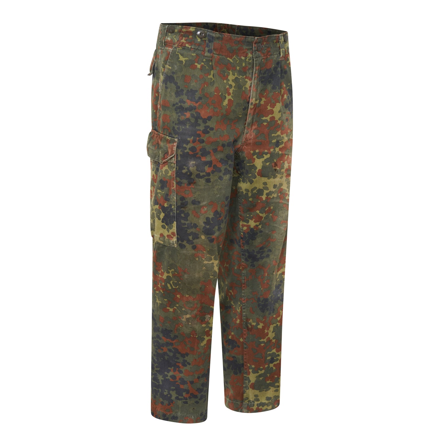 Army Trousers German Bundeswehr Combat Pants Grade 1 Flecktarn Camo