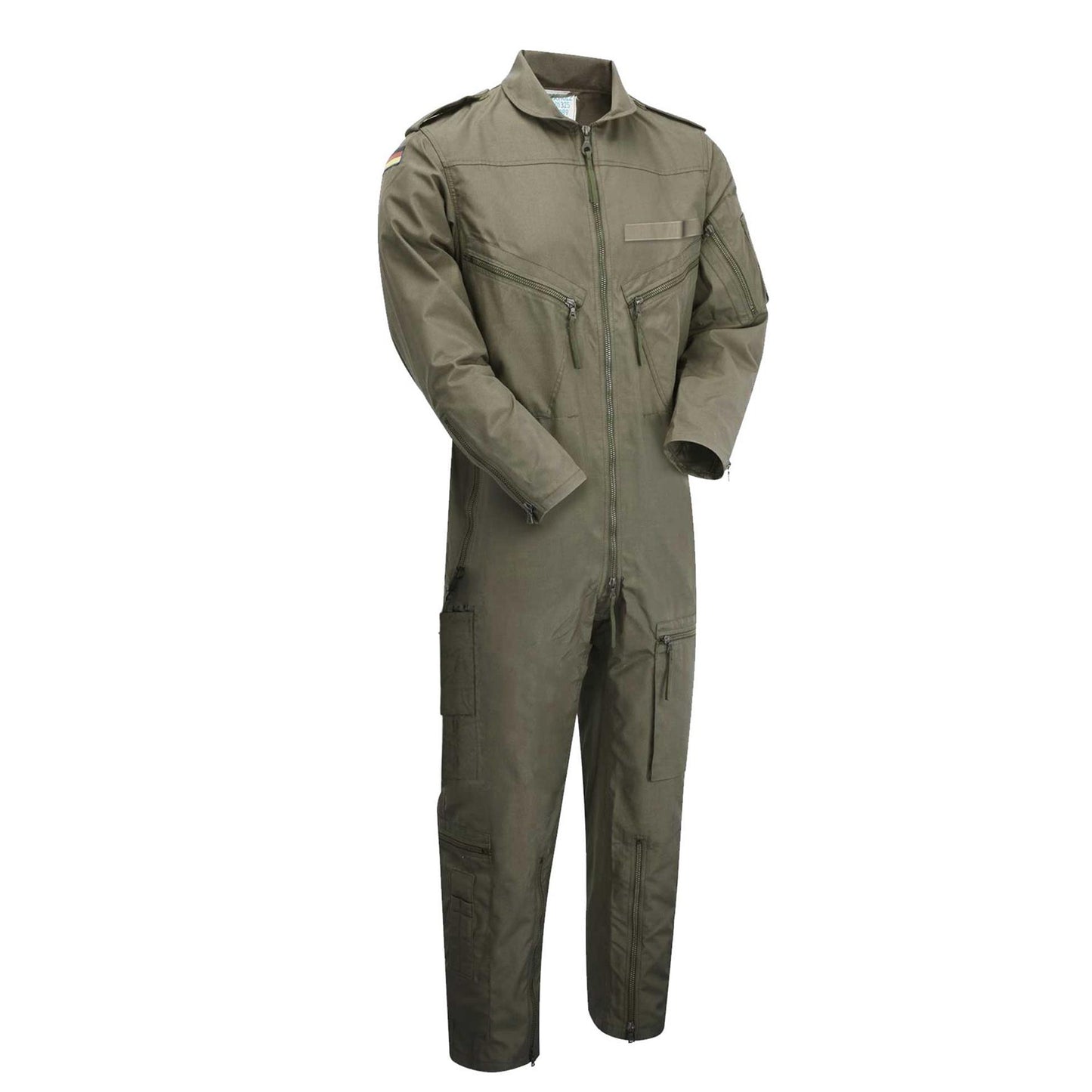 Original German Army Bundeswehr Flying Suit Military Coveralls Olive