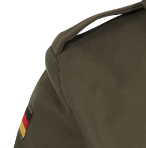 Original German Army Parka Military Bundeswehr Long Coat with Liner Olive