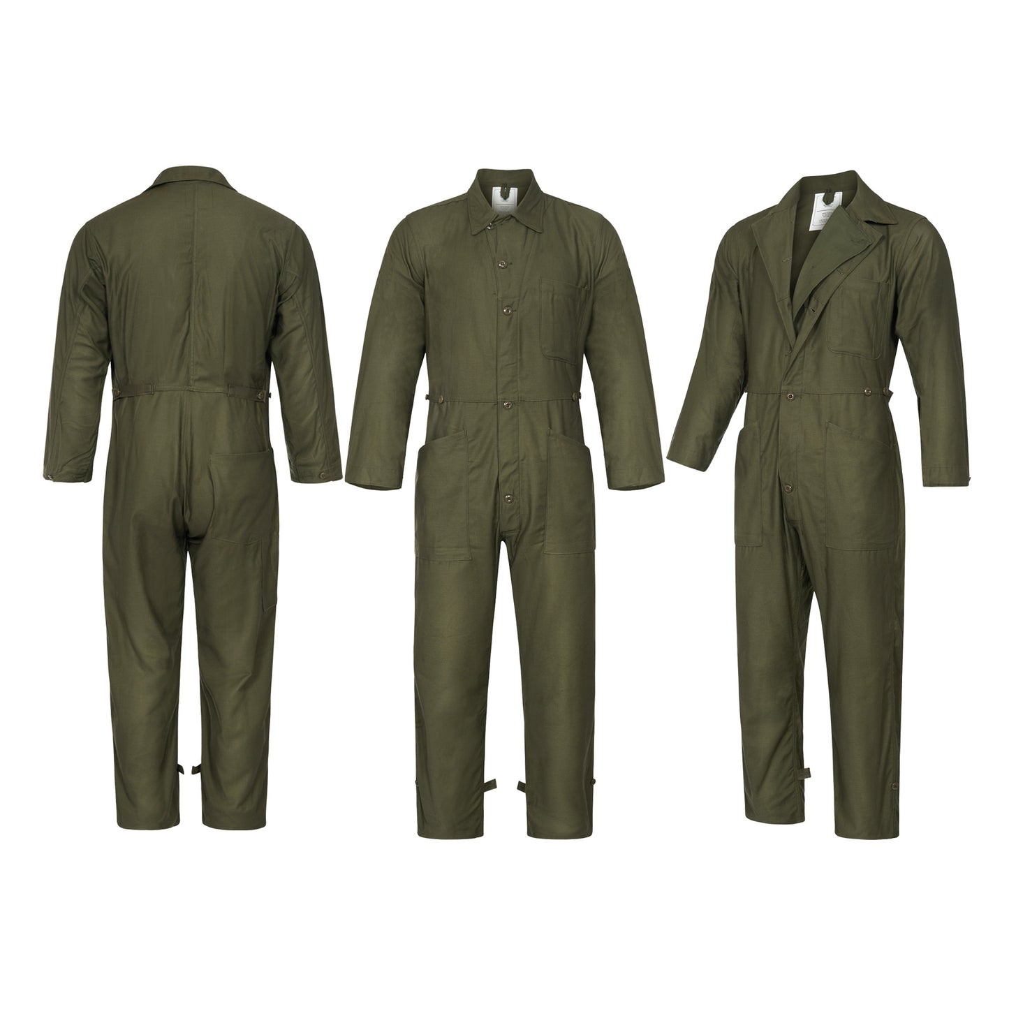 Original US Army Coveralls Military Boiler Suit Olive