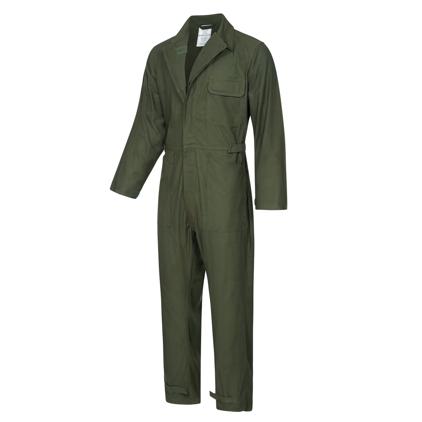 Original US Army Coveralls Military Boiler Suit With Velcro Olive