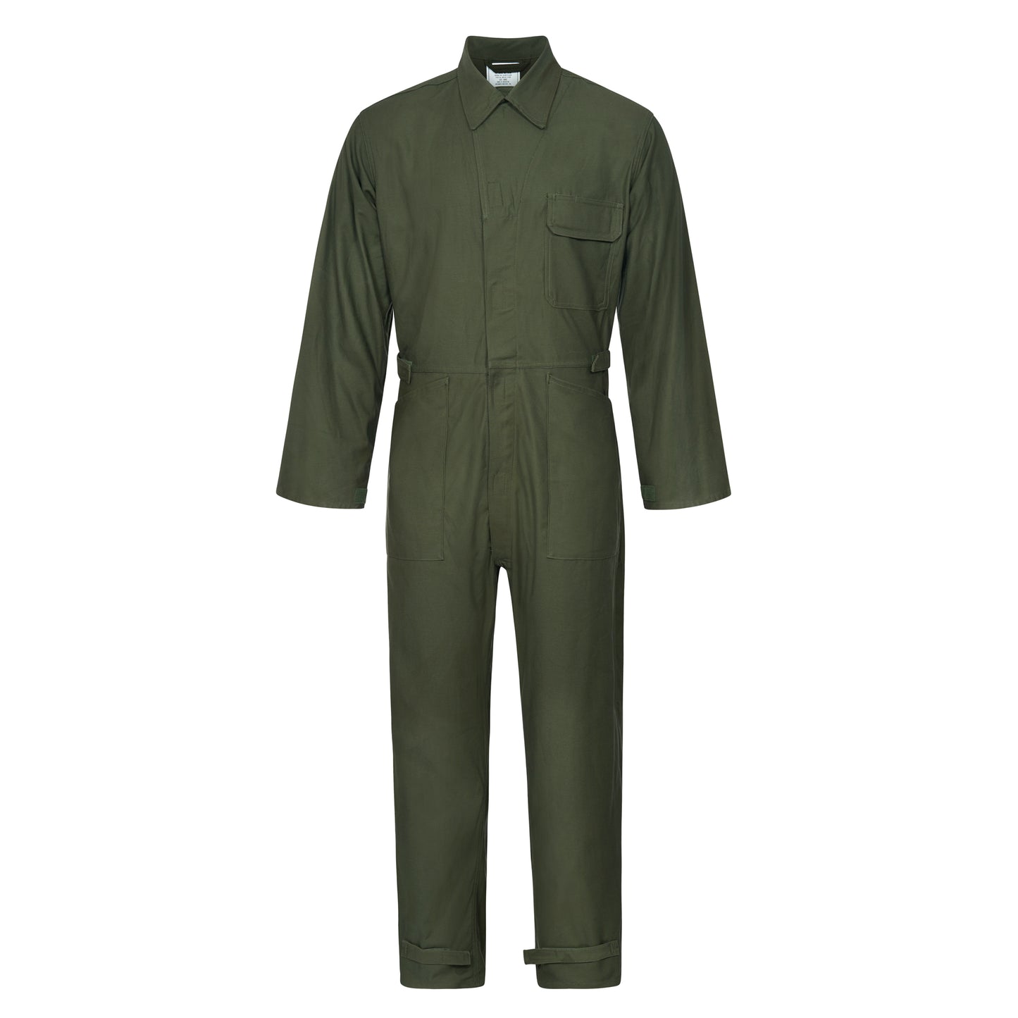 Original US Army Coveralls Military Boiler Suit With Velcro Olive