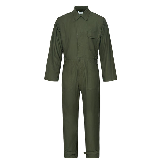 Original US Army Coveralls Military Boiler Suit With Velcro Olive