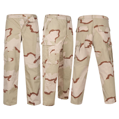 Original US Army Combat Trouser - Ripstop US Tri Desert (3D)