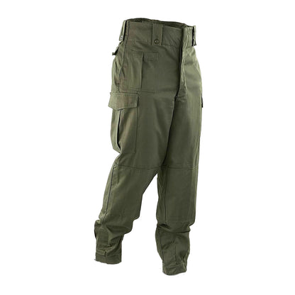 Army Trousers Original Belgian Combat Pants Used Olive