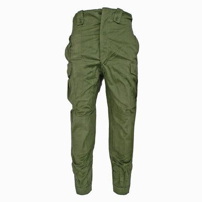 Army Trousers Original Belgian Combat Pants Used Olive