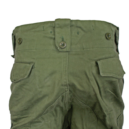 Army Trousers Original Belgian Combat Pants Used Olive