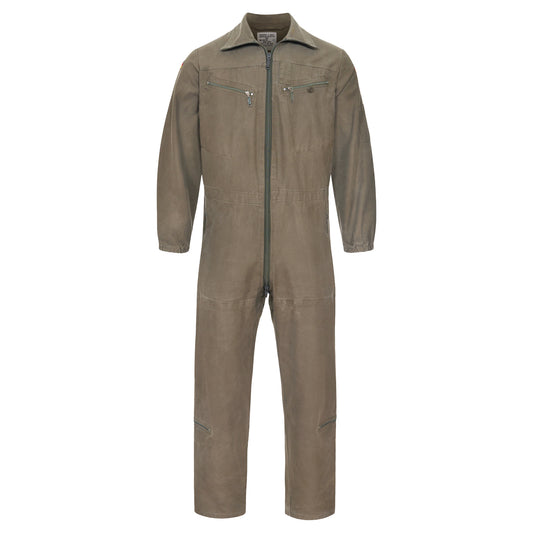 Army Tanksuit Original German Military Vintage Surplus Suit Shell Used Olive