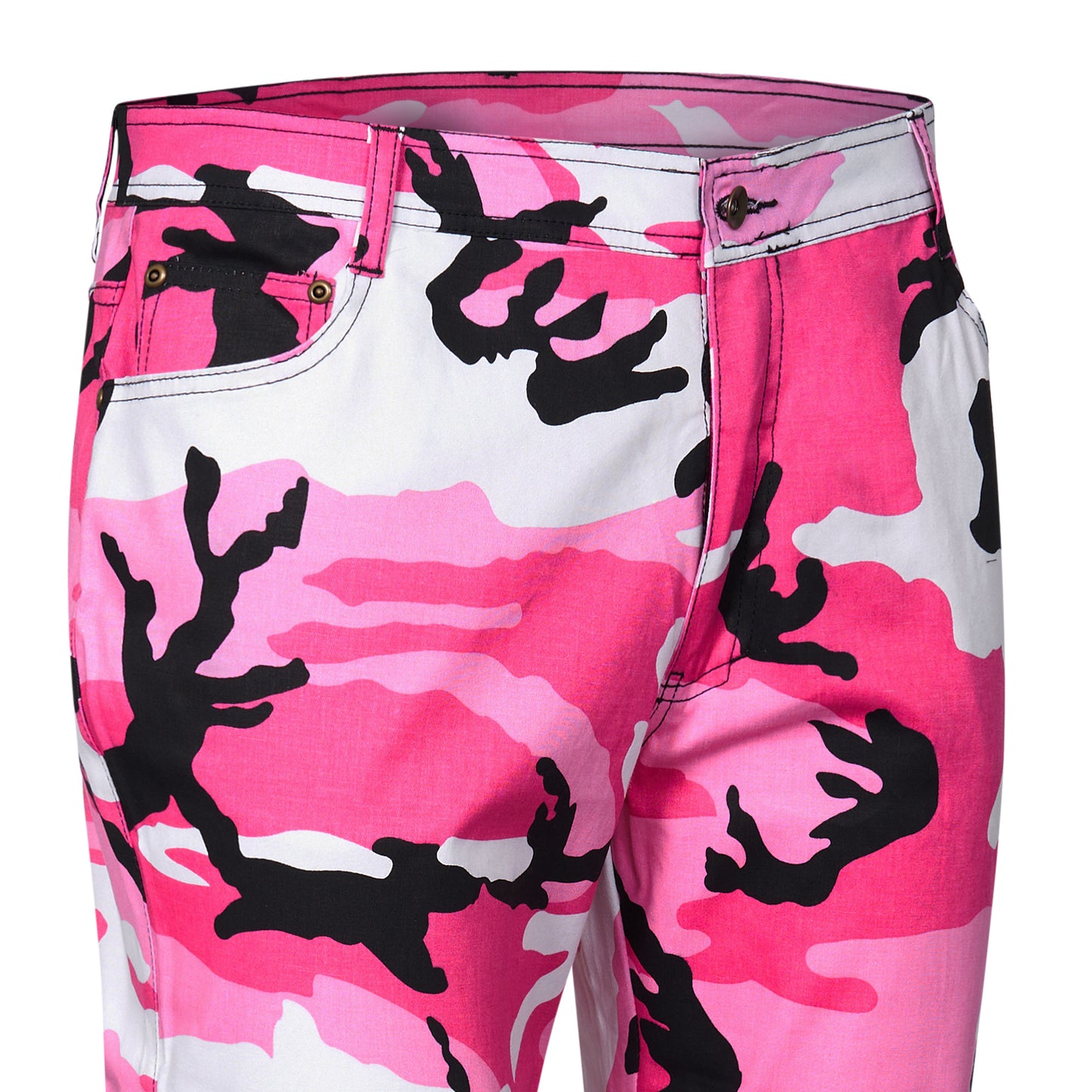 Womens Army Trouser Pink Camo