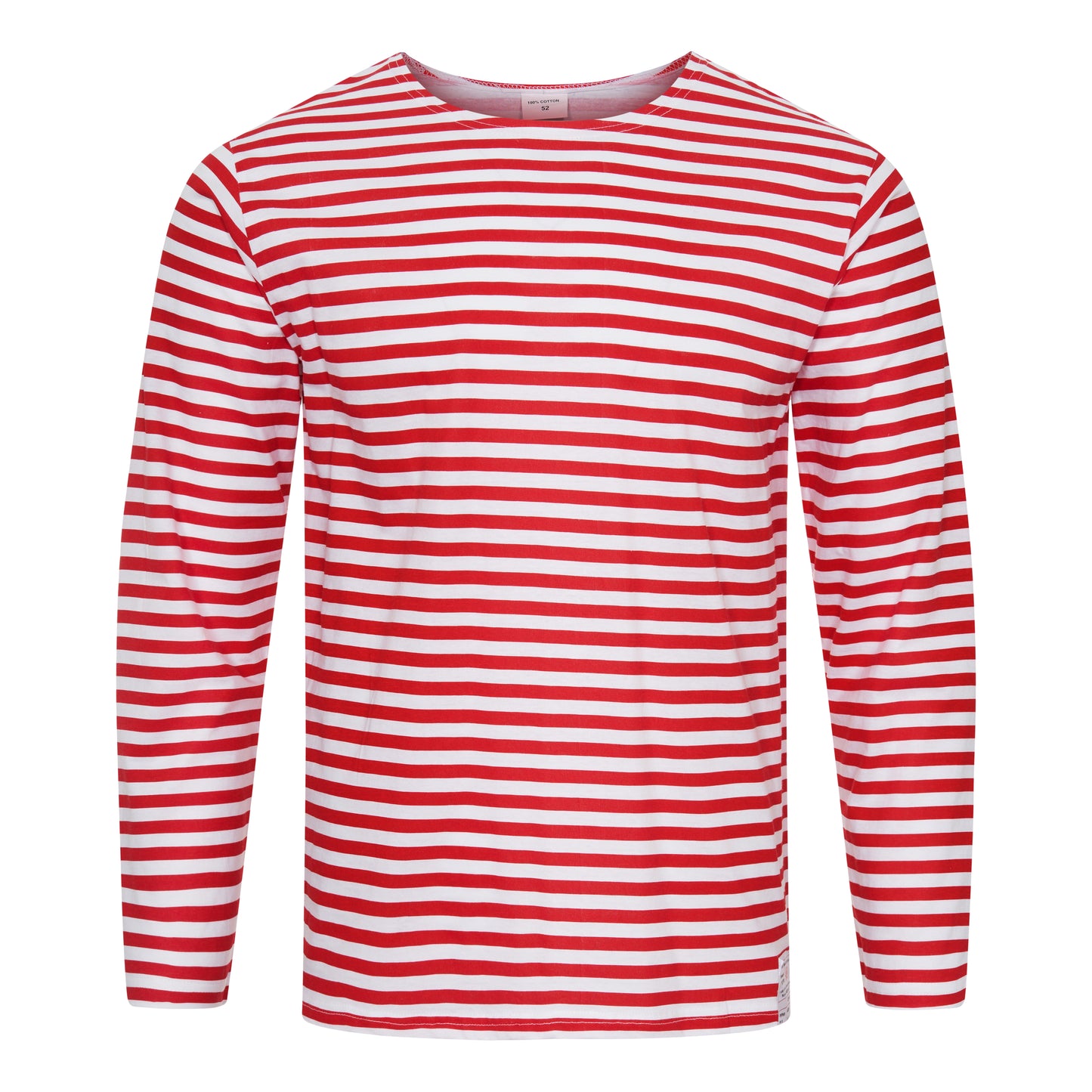 Russian Army Striped T-Shirt Long Sleeve Military Style Combat Top Red