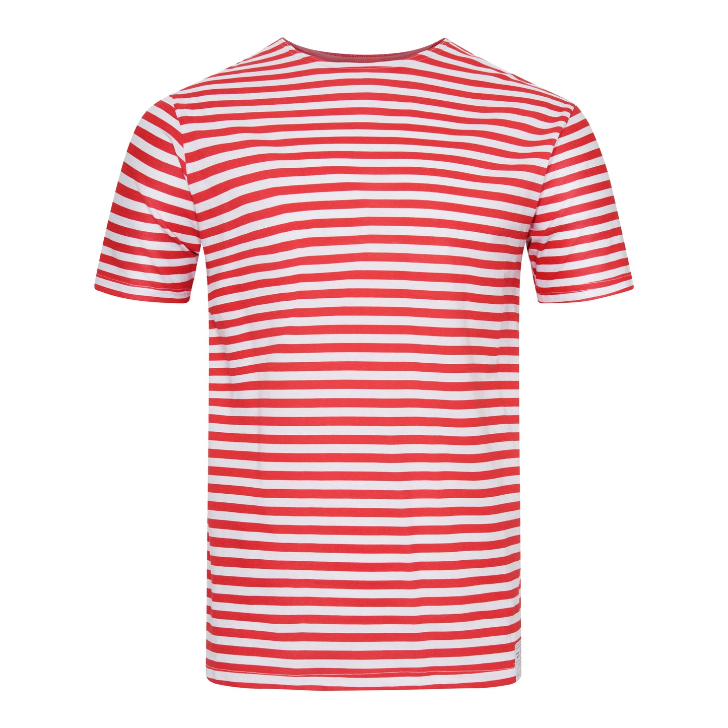 Russian Army Striped T-Shirt Short Sleeve Military Style Combat Top Red