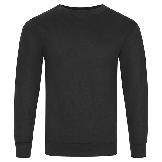 Sweatshirt Sweater Top Pullover Jumper Black