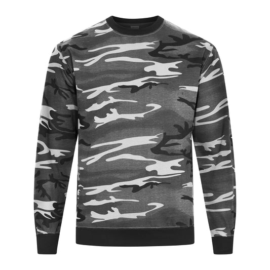 Army Sweatshirt Sweater Top Pullover Jumper Urban Camo